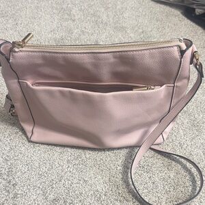 Elegant Pink Crossbody Bag